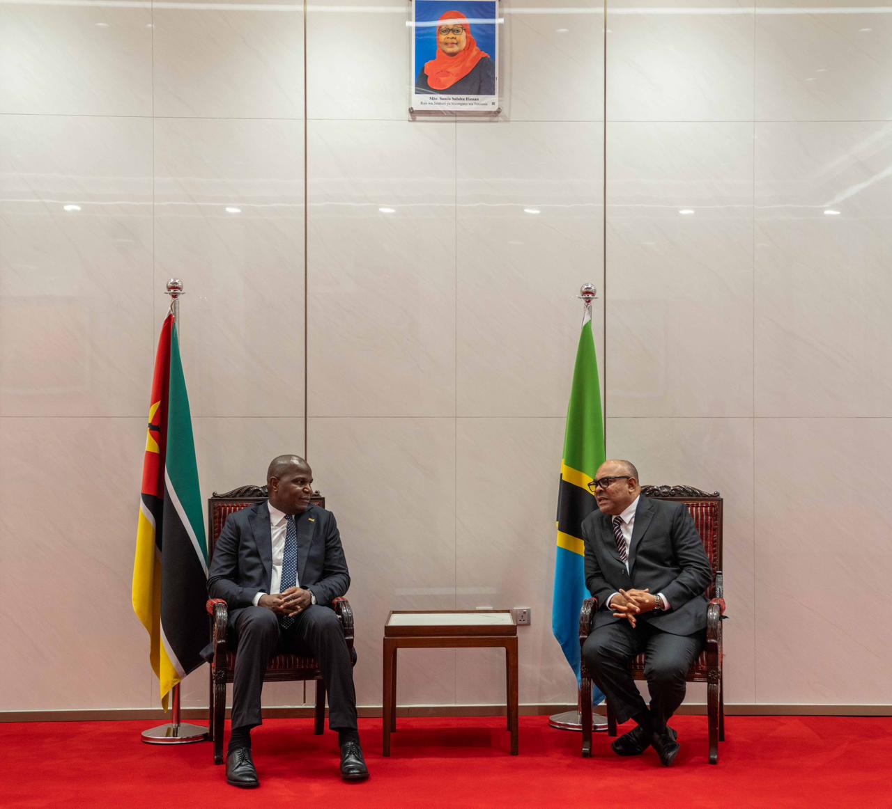 THE PRESIDENT OF THE REPUBLIC OF MOZAMBIQUE, DANIEL CHAPO, IS ALREADY IN DAR ES SALAAM TO OPEN TANZANIA’S LARGEST TRADE FAIR